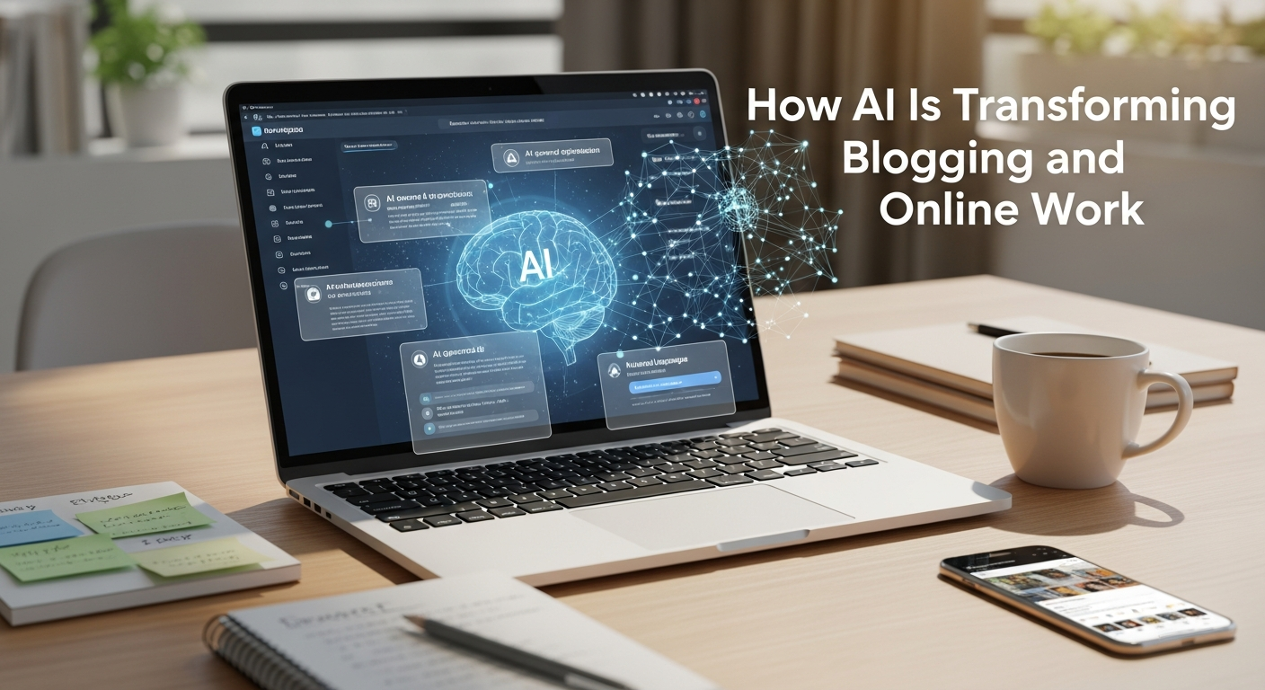 How AI Is Transforming Blogging and Online Work