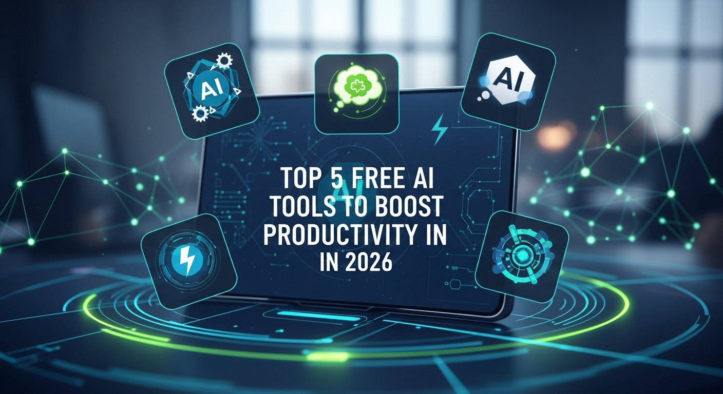 Top 5 Free AI Tools to Boost Productivity in 2026 1 Top 5 Free AI Tools to Boost Productivity in 2026