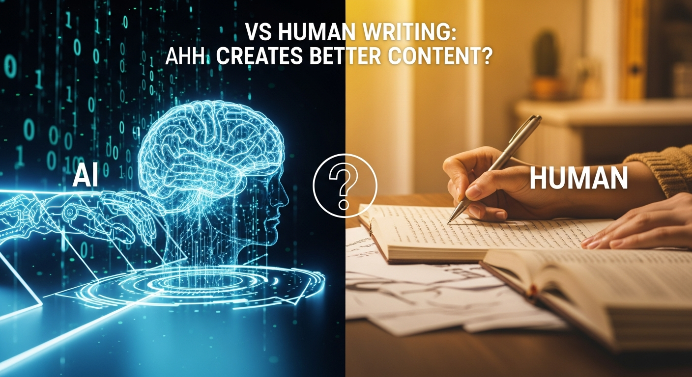 AI vs Human Writing: Which Creates Better Content 2026 1 AI vs Human Writing: Which Creates Better Content